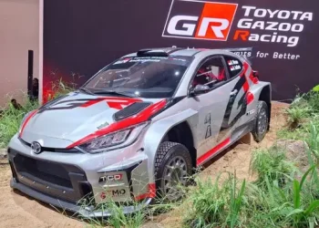 Mobil Balap GR Yaris Rally2 Tampil Gagah di GIIAS 2025