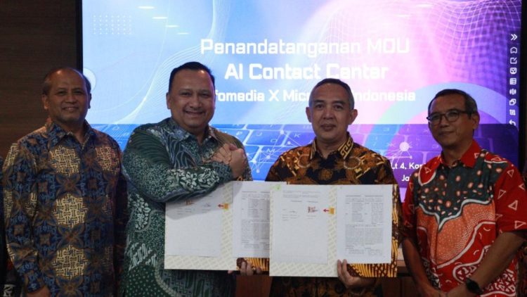 Perkuat Layanan Pelanggan dengan Kerja Sama Global Kembangkan Contact Center AI
