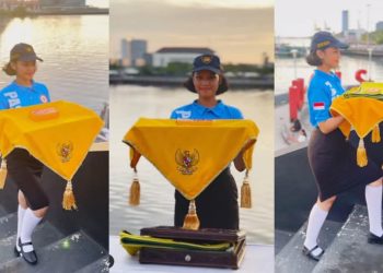 Profil Aliah Sakira: Putri Sulawesi Selatan Pembawa Baki dalam Upacara Penurunan Bendera