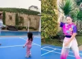 6 Potret Taman Rumah Jadi Spot Favorit untuk Olahraga Wushu