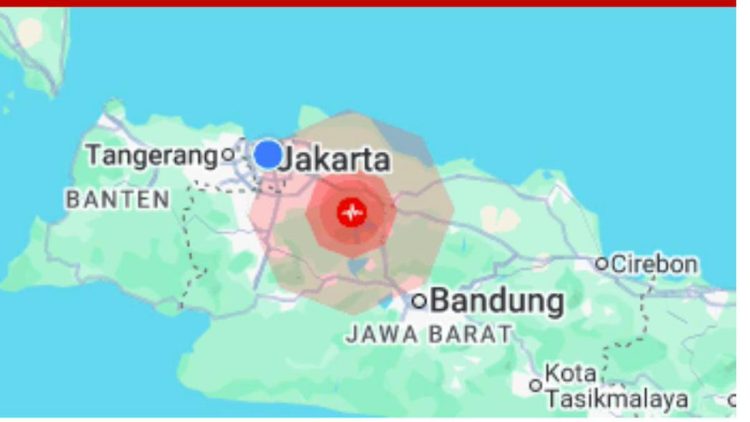 Data Gempa Bekasi: 19 Rumah di Karawang dan 1 Rumah Ibadah Rusak