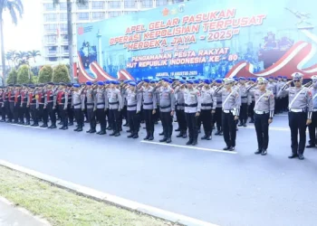 9.035 Personel TNI-Polri Dikerahkan untuk Amankan HUT ke-80 RI dalam Operasi Merdeka Jaya