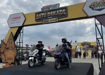 Yamaha Day 2025 Sukses Digelar, Ribuan Biker Rayakan Satu Dekade Skutik Premium