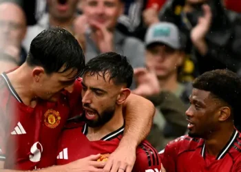 Bruno Fernandes Raih Gol ke-100 Bersama Manchester United
