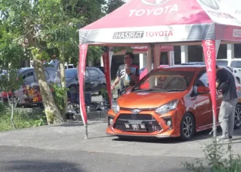 Jamnas ke-3 Toyota Agya Club di Manado Drag Race Jadi Daya Tarik Utama