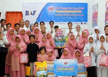 Rayakan HUT ke-28, Bagikan Paket Bahan Pangan Bernutrisi ke Panti Asuhan di 18 Kota