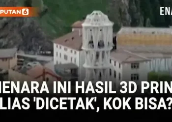Menara Cetak 3D Tertinggi di Dunia oleh Tor Alva