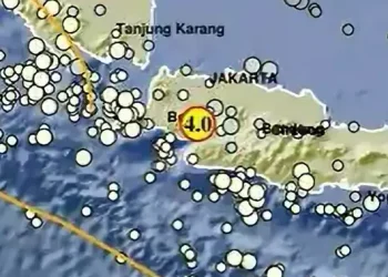 Gempa Magnitudo 4.0 Guncang Sukabumi, Terasa hingga Bogor