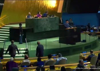 Prabowo Sebut Indonesia Siap Bangun Giant Sea Wall 480 Kilometer di Sidang Umum PBB