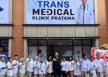 Resmikan Klinik Trans Medical di Bekasi oleh Chairul Tanjung