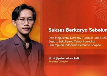 Pendiri Durachy Berhasil Mendampingi Perempuan Indonesia Bersama Shopee