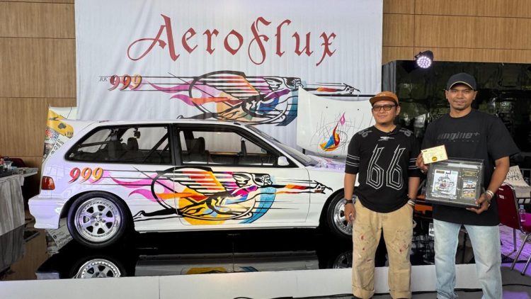 Unik, Civic Lawas Dilukis Manual dan Jadi Bintang di Indonesia Diecast Expo 2025