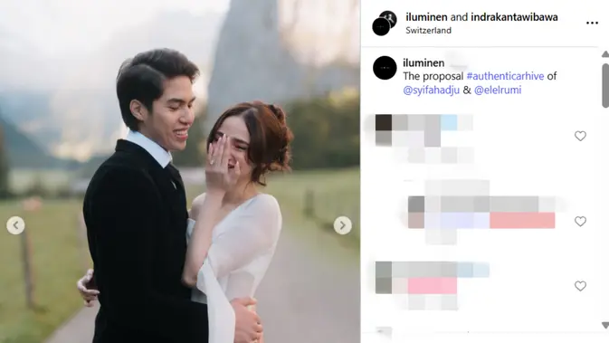 El Rumi Melamar Syifa Hadju di Tempat Impiannya