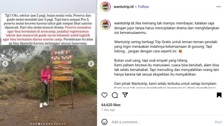 Curhat Pemandu Tak Dibayar Setelah Menolong Korban Hipotermia di Gunung Merbabu