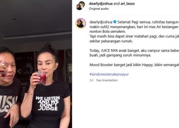 Beda Sikap Dearly Djoshua dan Ari Lasso Saat Bersama Jadi Sorotan Satu Telaten Lain Ngegas