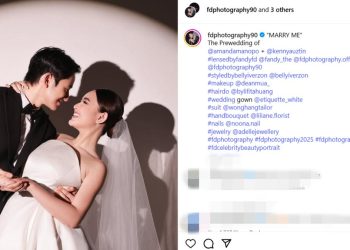 Gaya Elegan Prewedding Amanda Monopo dan Kenny Austin dalam Foto Menawan