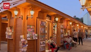 Pasar Buku Bersejarah di Mesir Kembali Dibuka untuk Umum