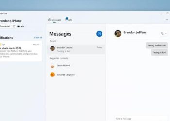 Kirim dan Terima Pesan dari HP Android ke PC Windows Menggunakan Aplikasi Phone Link