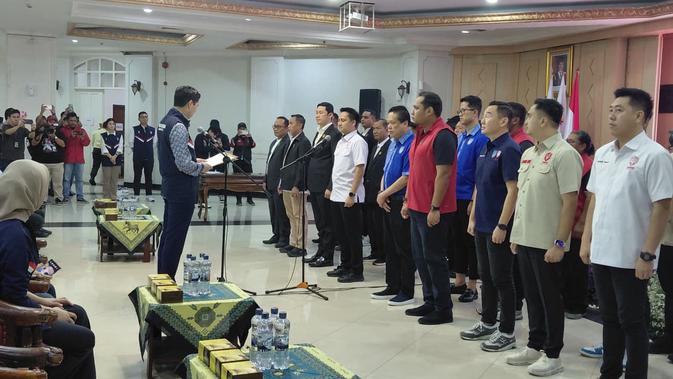 Pelantikan 9 DPD oleh Ketum Perbasi dan Agenda FIBA di Indonesia