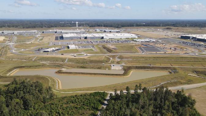 Tingkatkan produksi di Amerika, pabrik baterai pertama di luar Jepang dibangun.