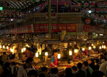 Pedagang Pasar Gwangjang Korea Selatan Dikenakan Sanksi Setelah Dituding Getok Harga