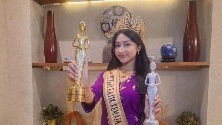 Viola Azhira Mengharumkan DKI Jakarta sebagai Juara Puteri Batik Remaja Indonesia 2025