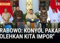 Pakar Merasa Hebat Izinkan Impor, Pikirannya Sesat!