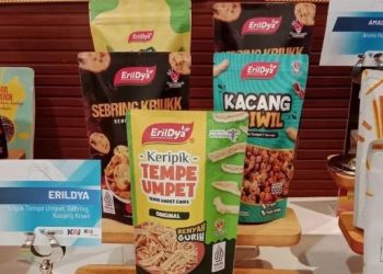 Sukses BRI Angkat UMKM Erildya Cemilan Family ke Tingkat Selanjutnya