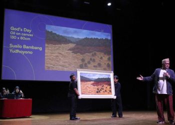 Lukisan untuk Korban Bencana Sumatra Dilelang dengan Harga Rp 311 Juta