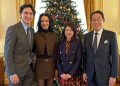 Busana Katy Perry Temani Justin Trudeau Bertemu Mantan PM Jepang Mendapat Kritikan