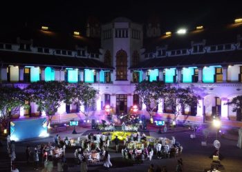 Tahun Baru di Museum Lawang Sewu Semarang dengan Jakcloth dan Panggung Hiburan