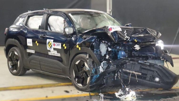 eVitara Raih Bintang 5 dalam Uji Tabrak Maruti Suzuki