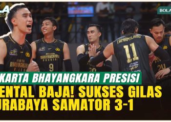 Surabaya Terkalahkan Jakarta Bhayangkara Presisi 3-1 dalam Empat Set yang Dramatis