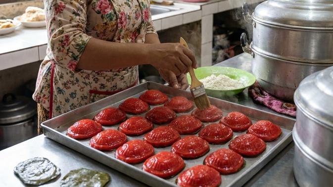 Membuat Kue Ku dengan Beragam Isian, Tekstur Enak dan Manis