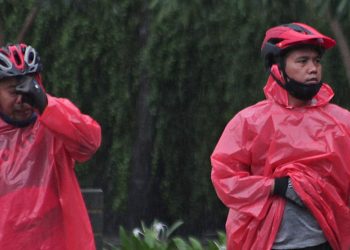 Hujan Ringan hingga Sedang Mengguyur Jakarta dan Sekitarnya