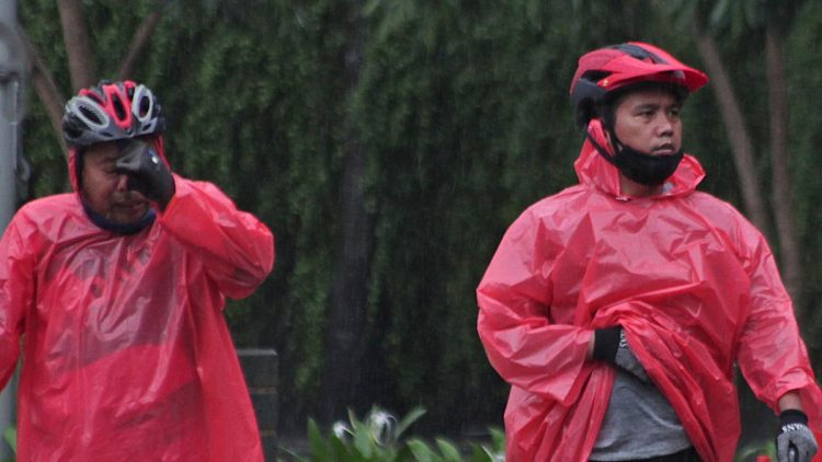 Hujan Ringan hingga Sedang Mengguyur Jakarta dan Sekitarnya