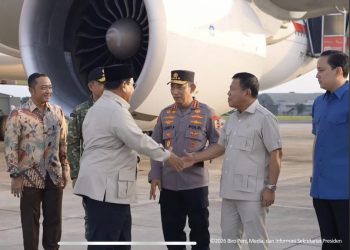 Prabowo Kembali ke Tanah Air Setelah Kunjungan ke Inggris dan Prancis
