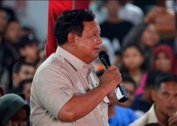 Prabowo kepada Pengungsi Tapsel: Percayalah, Presidenmu Takkan Meninggalkan Kalian