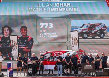 Debut Gemilang Julian Johan di Dakar 2026, Banggakan Nama Indonesia Setelah Finis Kelima Dakar Classic