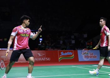 Sempat Mimisan dan Pusing, Sabar Reza Mengalahkan Pasangan Malaysia