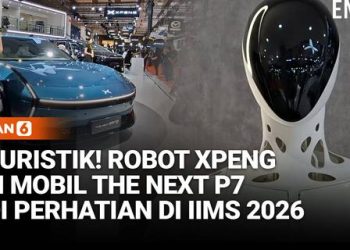 Mobil Futuristik Berteknologi AI Curi Perhatian di IIMS 2026