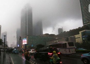 Jakarta Berpotensi Terjadi Hujan Lebat hingga 19 Februari 2026